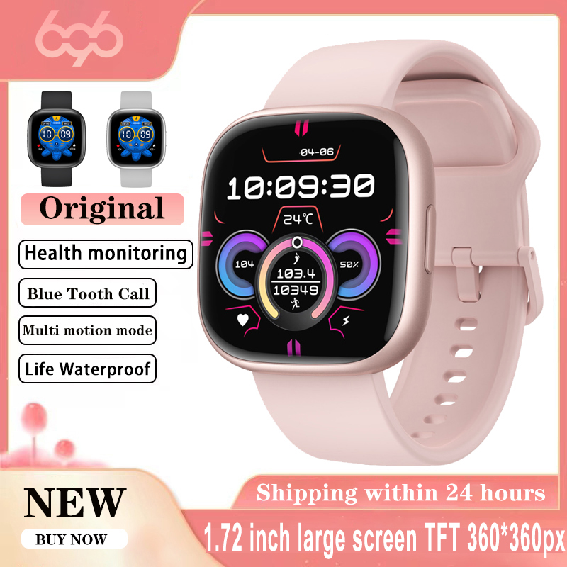 Korean Men Lifestyle - Outdoor Multi-function Smartwatch Women Men Blue