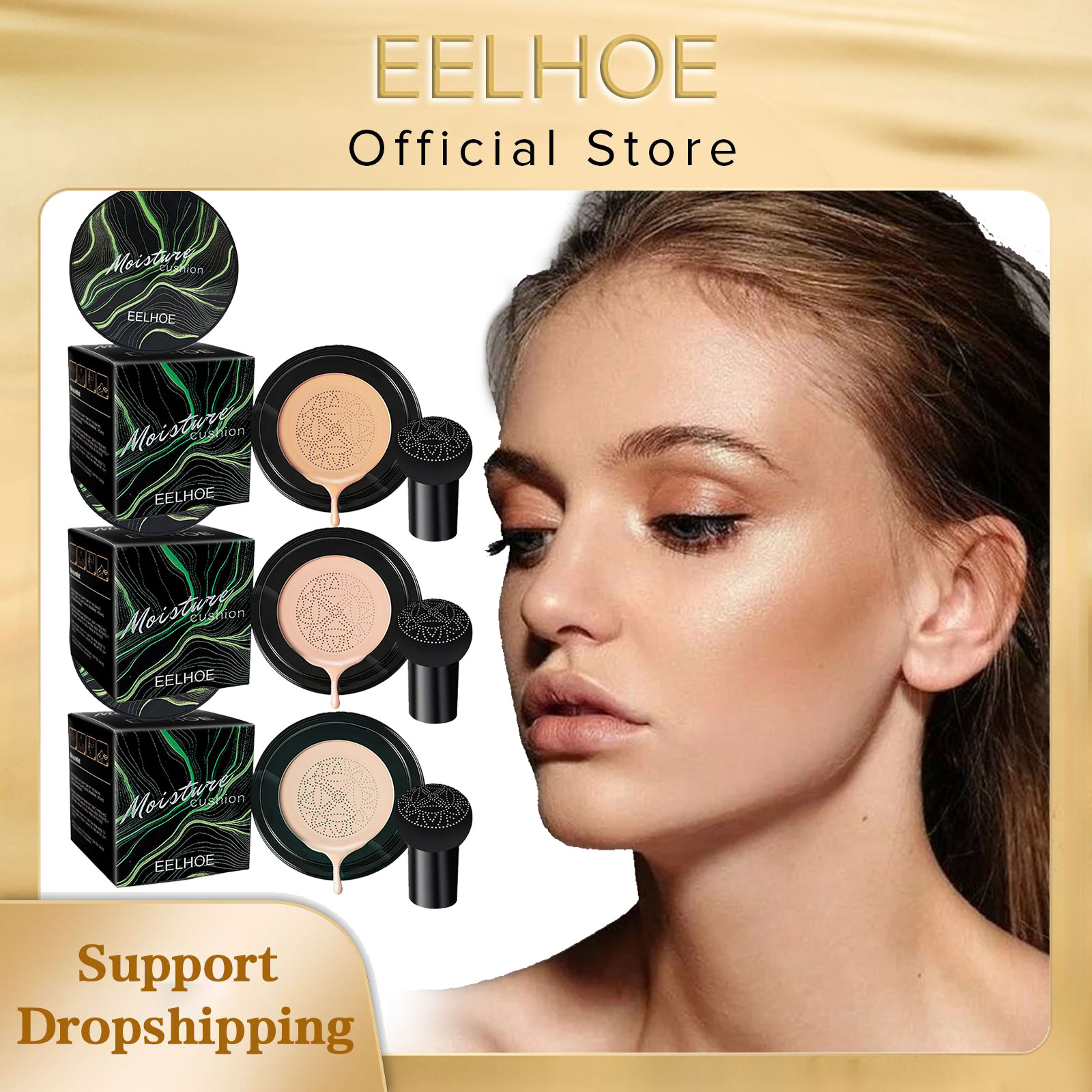 Bb Cushion Korean - EELHOE Mushroom Air Cushion CC Cream