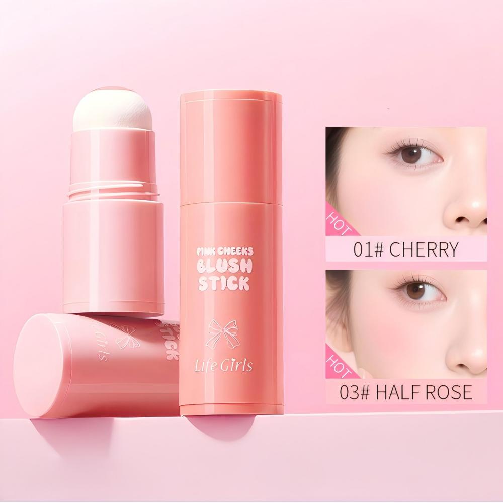 Korean Girls Lifestyle - Life Girls Natural Pink Color Blush